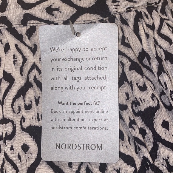 Angie Boho Ikat Knot Front Peekaboo Dress - Picture 16 of 16